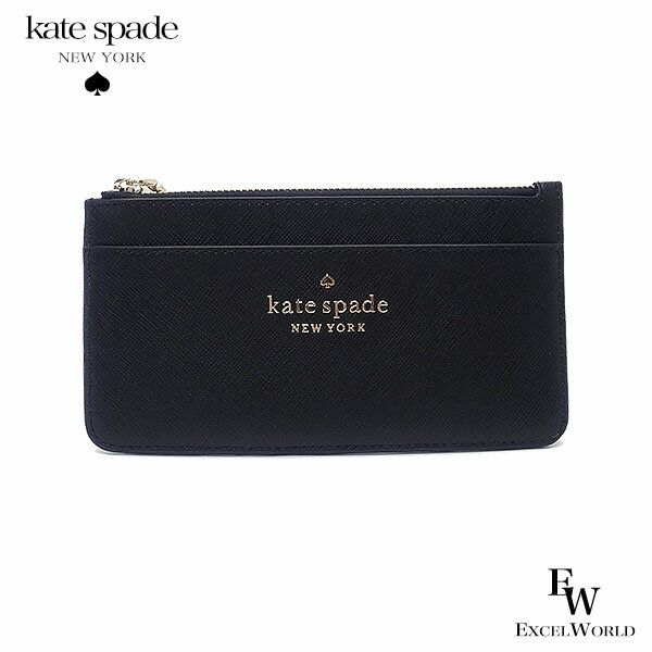 ケイトスペード コインケース アウトレット カードケース 小銭入れ Kate spade WLR00362 001 ブラック エクセルワールド レディース ブランド プレゼントにも ウォレット 小銭入れ