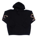 新品 シュプリーム Supreme メンズ パーカー Supreme BEADED HOODED SWEATSHIRT 直営店買付 本物 2022SS SS22SW37 ブラック Lサイズ あす楽 エクセルワールド ギフト プレゼントにも ブランド