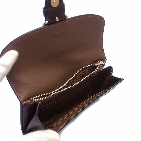 コーチ 財布 COACH アウトレット 二つ折り財布 C7374 IME7V シグネチャー ミニ財布 カーキマルチ あす楽 エクセル レディース ブランド プレゼントにも ウォレット 財布 SS