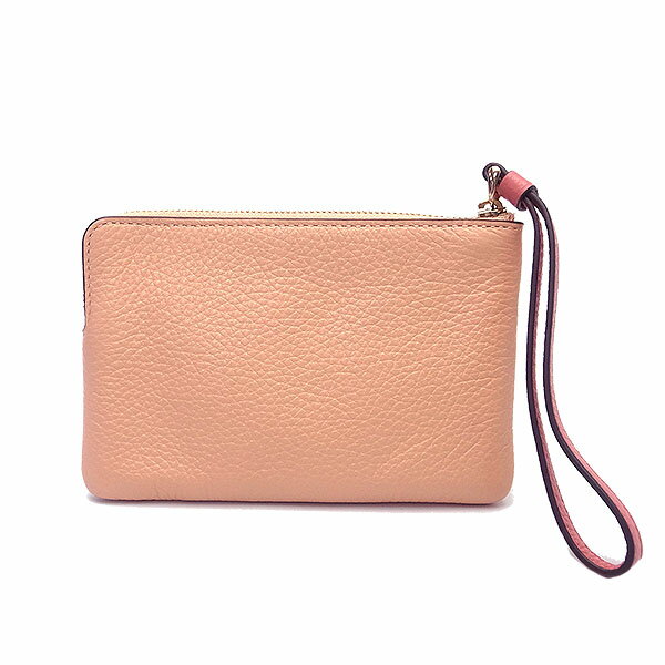 コーチ ポーチ アウトレット 化粧ポーチ リストレットC8717IMSMX COACH ホース＆キャリッジ ピンク あす楽 エクセルワールド レディース ブランド プレゼントにも zq