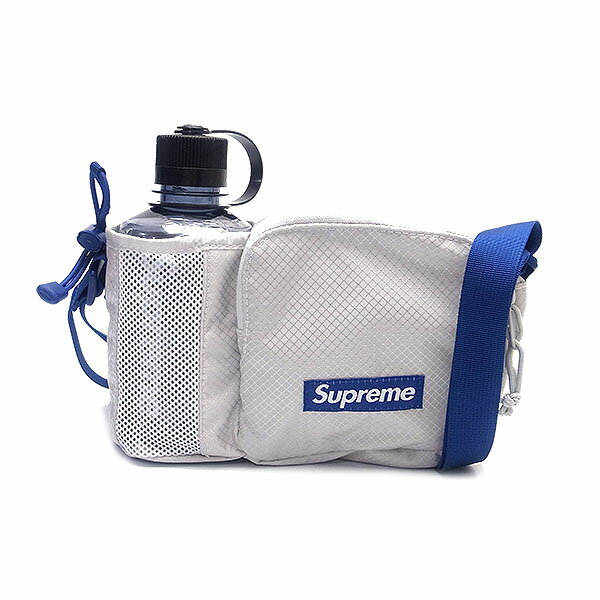 新品 シュプリーム Supreme バッグ サイドバッグ ウエストバッグ ボトル付き Supreme SIDE BAG 直営店買付 本物 2022SS SS22B9 シルバー あす楽 エクセルワールド メンズ レディース 誕生日 ギフト プレゼントにも ブランドのサムネイル