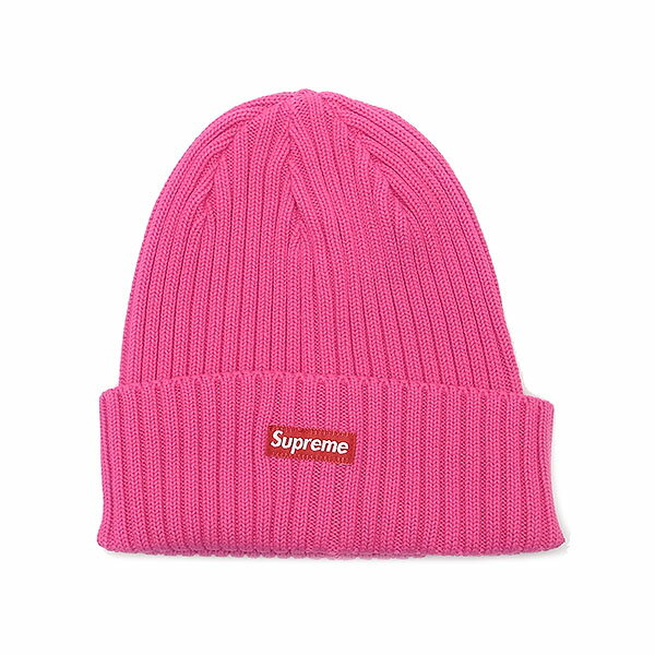 シュプリーム 帽子 メンズ 新品 シュプリーム Supreme キャップ 帽子 ニット帽 OVERDYED BEANIE 直営店買付 本物 2022SS SS22BN5 ピンク あす楽 エクセルワールド メンズ ブランド プレゼントにも