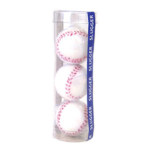 さあ運試し 最大100%還元 11/30まで キャンドル ベースボール型 三個入 B5522-00-40 エクセルワールド ギフト プレゼントにも