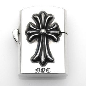 クロムハーツのジッポ 予約注文 入荷待ち クロムハーツ ライターCHROME HEARTS ZIPPO シガレット ジッポ NYC CHクロス ニューヨーク限定 エクセルワールド ギフト プレゼントにも ブランド