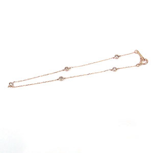 樂天商城 - K10 PG ダイヤモンド ブレスレット 6HCT4073370 0.10ct エクセルワールド ギフト プレゼントにも おしゃれ アクセサリー