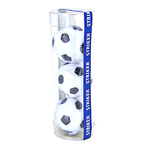 さあ運試し 最大100%還元 11/30まで キャンドル サッカーボール 三個入 B5522-00-20 エクセルワールド ギフト プレゼントにも