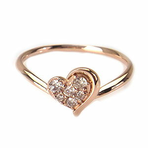 K10 PG Pure Shine リング ダイヤモンド 0.16ct LX00052 エクセルワールド ギフト プレゼントにも おし..