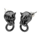 フレグランスドパンサーシルバーピアス(1個売り) エクセルワールド ギフト プレゼントにも おしゃれ アクセサリー ピアス
