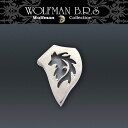 さあ運試し 最大100%還元 11/30まで ウルフマン WOLFMAN BRS ピアス ウルフヘッドプレート WO-E-25 エクセルワールド クリスマス ギフト プレゼントにも ブランド おしゃれ アクセサリー TP10