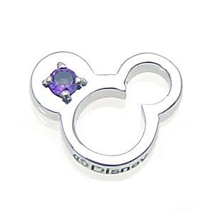 さあ運試し 最大100%還元 11/30まで ディズニー ベビーリング 2月 誕生石アメジスト ミッキー Disney あす楽 エクセルワールド クリスマス ギ...