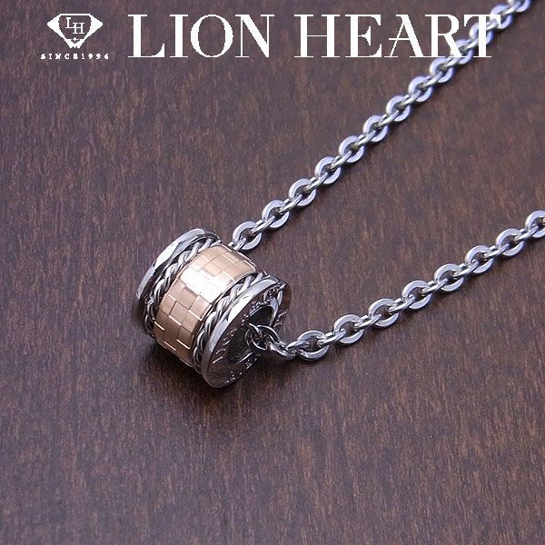 さあ運試し 最大100%還元 11/30まで ライオンハート LION HEART ネックレス ステンレスライン レディース ピンク エクセルワールド プレゼン...