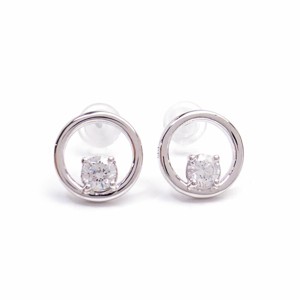 ピンキー＆ダイアン ピアス Pinky＆Dianne シルバー＋ロジウムコーティング 52228 Basic ベーシック エクセルワールド ブランド プレゼントにも おしゃれ アクセサリー TP1