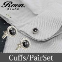 Roen Blackロエン アクセサリー メンズ カフス シャツ スーツ シルバー キュービック ジルコニア ギフト プレゼント 就職祝い プレゼント クリスマ...
