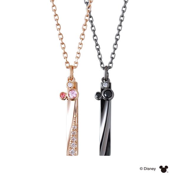 年クリスマス限定 ネックレス ペアネックレス ペンダント ミッキー ミニー ミッキー ミニー Di Sn1500dm 1501dm エクセルワールド ペア シルバー シルバー 年クリスマス限定 ディズニー