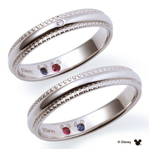 さあ運試し 最大100%還元 11/30まで ザ キッス THE KISS ディズニーコレクション ディズニー 隠れミッキー プラチナ マリッジ リング DI-...