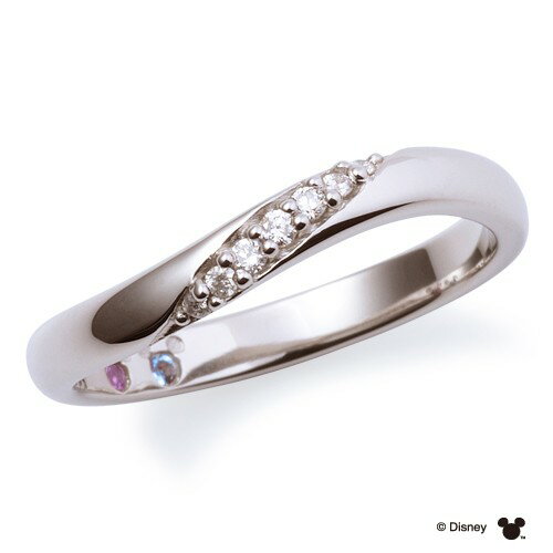 さあ運試し 最大100%還元 11/30まで ザ キッス THE KISS ディズニーコレクション ディズニー 隠れミッキー プラチナ マリッジ リング DI-...