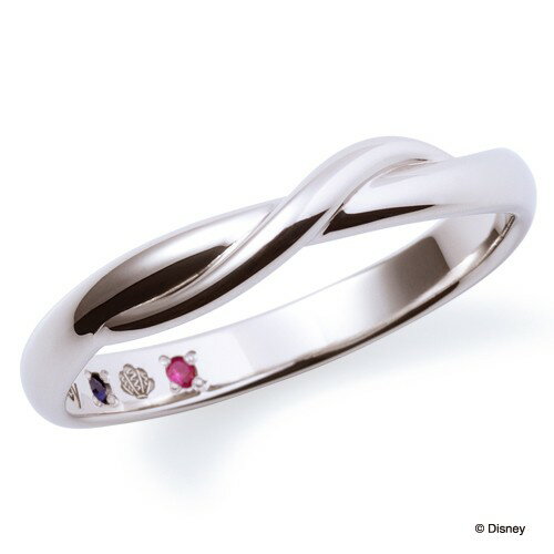 さあ運試し 最大100%還元 11/30まで ザ キッス THE KISS ディズニーコレクション ディズニープリンセス アリエル プラチナ マリッジ リング ...