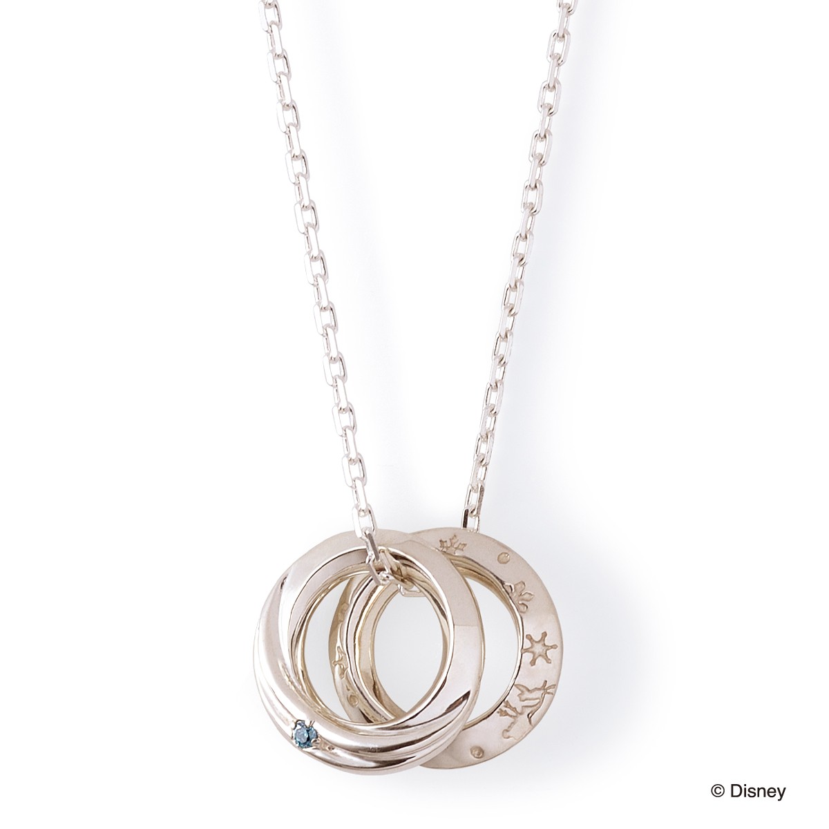ザ キッス THE KISS ディズニーコレクション ディズニー アナと雪の女王 シルバー ネックレス DI-SN1701BDM メンズネックレス クリスマス ...