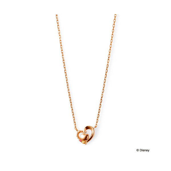 ザ キッス THE KISS ディズニーコレクション ディズニープリンセス 白雪姫 ピンクゴールド コーティング シルバーネックレス 40cm DI-SN1812CB エクセルワールド クリスマス プレゼントにも ブランド おしゃれ アクセサリー ディズニーグッズ ネックレス TP1