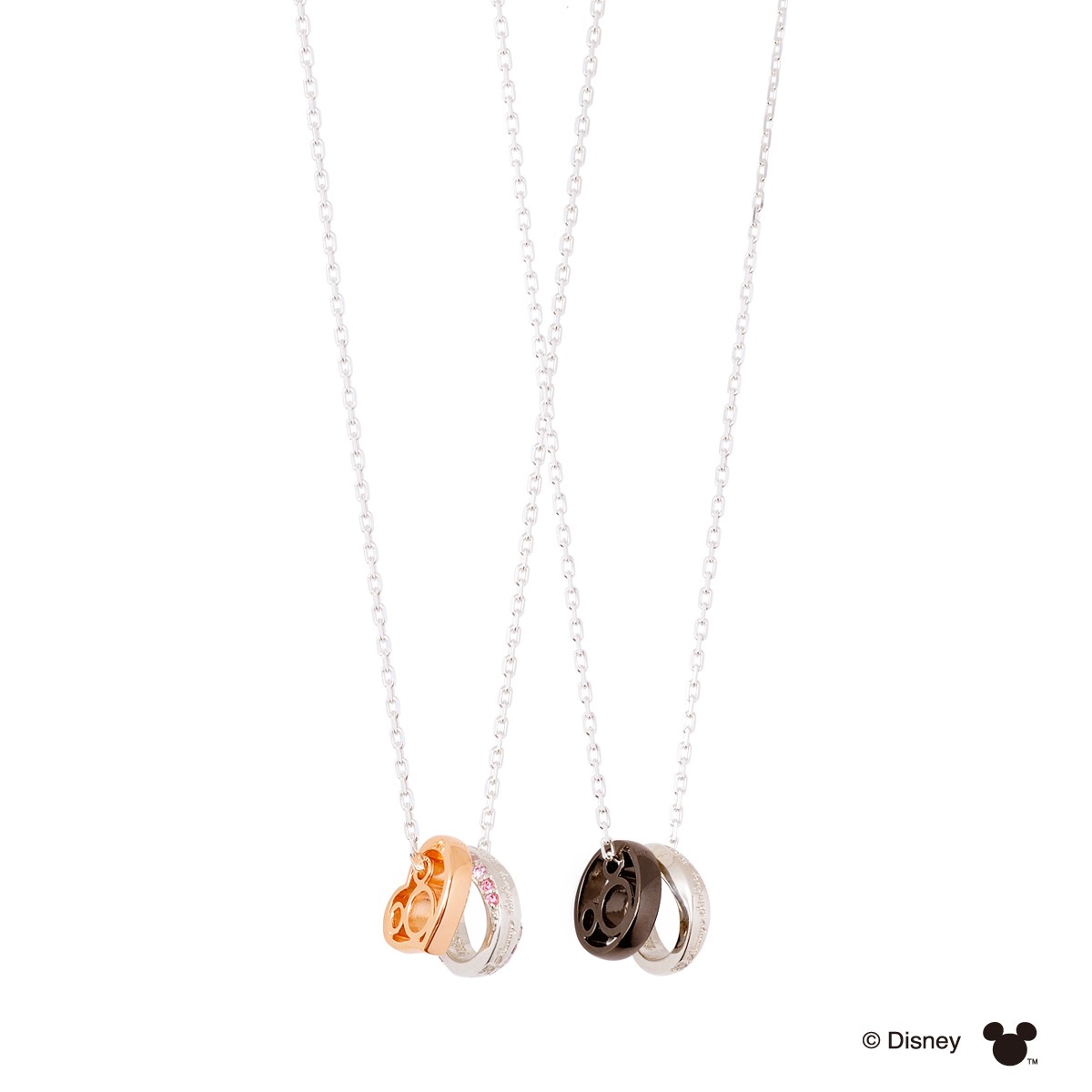 zq ザ キッス THE KISS ペアネックレス ディズニーコレクション ディズニー 隠れミ...
