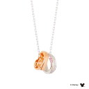 zq ザ キッス THE KISS ディズニーコレクション ディズニー 隠れミッキー シルバー ネックレス DI-SN1839DM エクセル ギフト ブランド おしゃれ アクセサリー TP10(4)