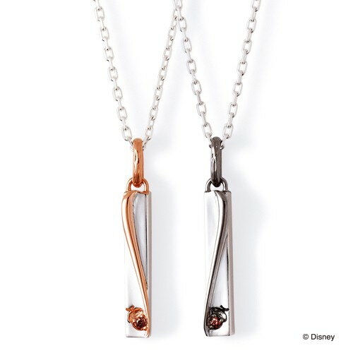 さあ運試し 最大100%還元 11/30まで ザ キッス THE KISS ペアネックレス ディズニーコレクション ディズニー チップ&デール シルバー ペア ...