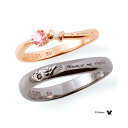 ザ キッス THE KISS ペアリング ディズニーコレクション ミッキー&ミニー ダイヤモンド ペアリング シルバー ペア リング DI-SR1804DM-1...