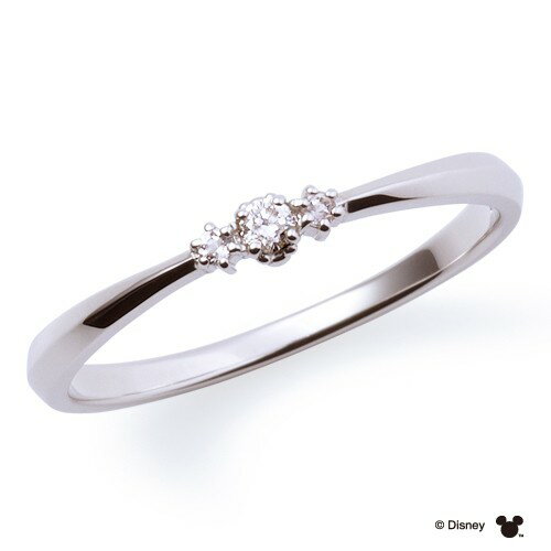 さあ運試し 最大100%還元 11/30まで ザ キッス THE KISS ディズニーコレクション ディズニー 隠れミッキー ホワイトゴールド リング DI-W...