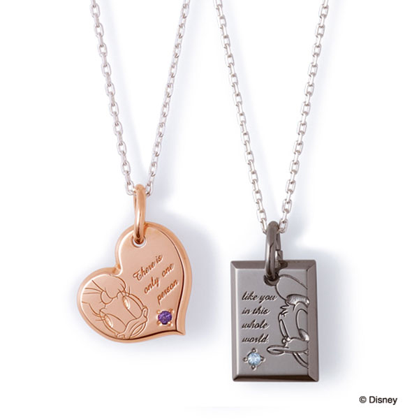 zq ザ キッス THE KISS ディズニーコレクション ドナルド&デイジー Duet フェイス ダブルチャーム DI-SN1204AMーSN1205BT セット販売 ペアリングならザキッス エクセル 誕生日 ギフト ブランド TP15