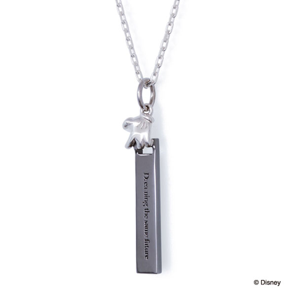 ザ キッス THE KISS ディズニーコレクション ミッキー ハンドモチーフ Duet メンズネックレス 50cm DI-SN2401 エクセルワールド クリ...