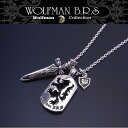 ウルフマン WOLFMAN BRS ペンダント ミレニアムチャーム L P77 エクセルワールド クリスマス ギフト プレゼントにも ブランド おしゃれ アクセ...