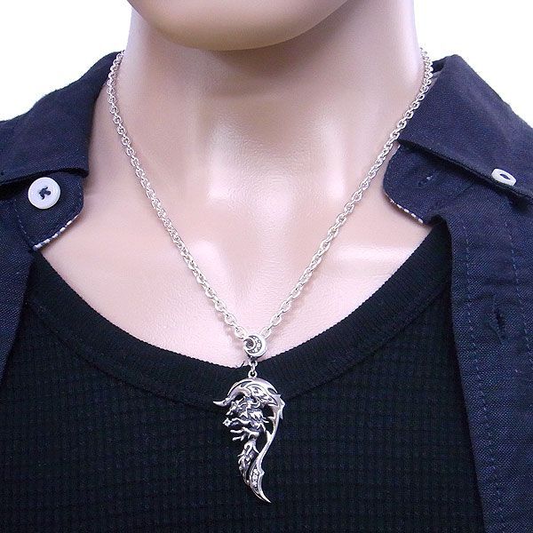 ウルフマン WOLFMAN BRS ペンダントトップ ダークナイツウルフムーン PーNWー44 ブ...