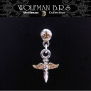 ウルフマン WOLFMAN BRS ピアス エンジェルティアドロップ ゴールド E13G エクセルワールド クリスマス ギフト プレゼントにも ブランド おしゃ...