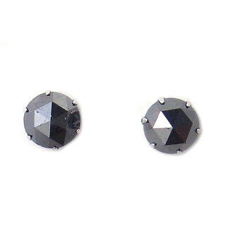 PT プラチナ ブラック ダイヤモンド ピアス 1.0ct メンズ レディース DAPE14PNNC エクセルワールド ギフト プレゼントにも おしゃれ アクセサリー TP10 父の日ギフトに