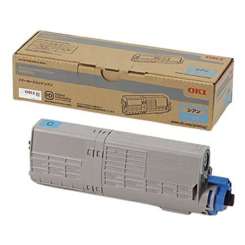Toner - 新品 OKI TC-C4BC1 シアン オキ トナー カートリッジ パソコン 周辺機器 PCサプライ 消耗品 プリンター メーカー 純正 送料無料 4949443214048 MC573dnw C542dnw