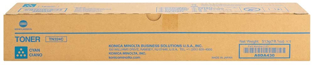 新品 コニカミノルタ TN324C シアン A8DA430 KonicaMinolta トナー カートリッジ パソコン 周辺機器 PC..