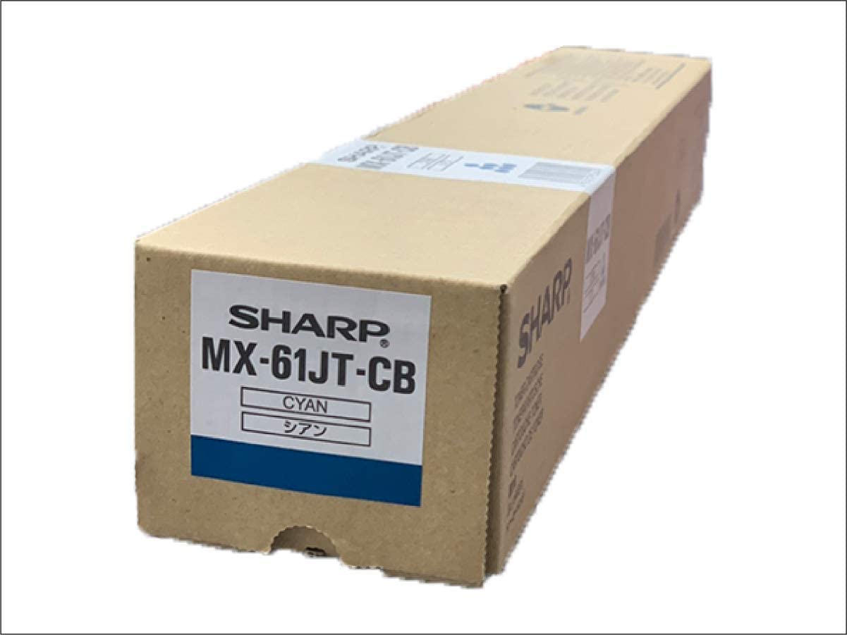 新品 メーカー 純正 シャープ SHARP MX-61JT-CB トナー カートリッジ 送料無料 MX-6170FN MX-6150FN MX-5170FN MX-5150FN シアン 4974019856490