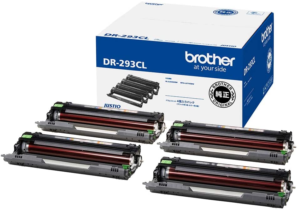 乐天商城 - 新品 brother DR-293CL ドラム ユニット 4色一体型 ブラザー トナー カートリッジ パソコン 周辺機器 PCサプライ 消耗品 プリンター メーカー 純正 送料無料 4977766790970 HL-L3230CDW / MFC-L3770CDW