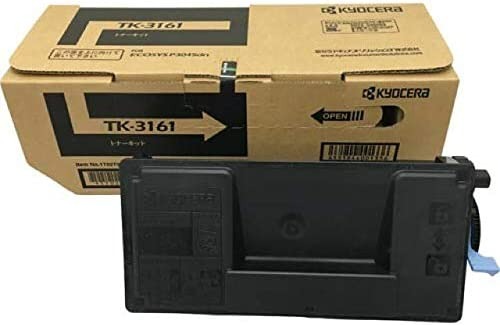 新品 KYOCERA TK-3161 ブラック 京セラ トナー キット カートリッジ パソコン 周辺機器 PCサプライ 消耗品 プリンター メーカー 純正 送料無料 0632983042601 ECOSYS P3045dn