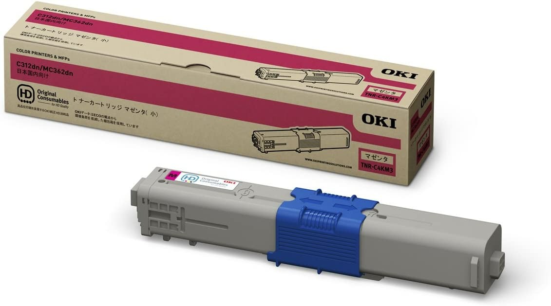 新品 OKI TNR-C4KM3 マゼンタ オキ トナー カートリッジ パソコン 周辺機器 PCサプライ 消耗品 プリンター メーカー 純正 送料無料4949443208788 C312dn MC362dn MC362dn