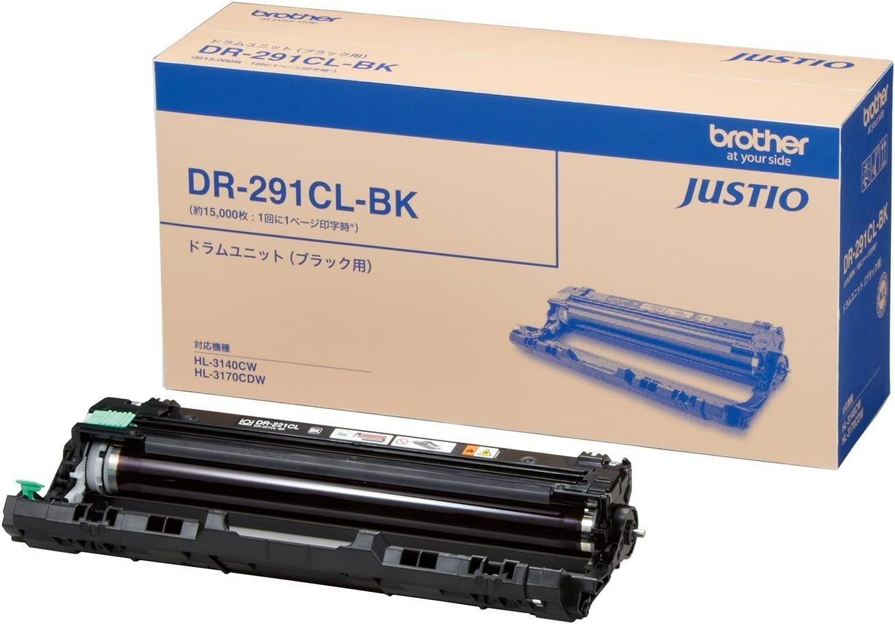 樂天商城 - 新品 brother DR-291CL-BK ブラック ブラザー ドラム ユニット カートリッジ パソコン 周辺機器 PCサプライ 消耗品 プリンター メーカー 純正 送料無料 4977766719384 MFC-9340CDW DCP-9020CDW HL-3170CDW