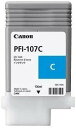 新品 CANON PFI-107C シアン キャノン インク タンク カートリッジ パソコン 周辺機器 PCサプライ 消耗品 プリンター メーカー 純正 送料無料 4960999910956 iPF785 iPF780 iPF770School iPF770MFP iPF685 iPF680 iPF670MFP iPF670