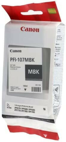 楽天市場】キヤノン インクタンク pfi-107mbk 130mlの通販 楽天市場】キヤノン インクタンク pfi-107mbk 130mlの通販