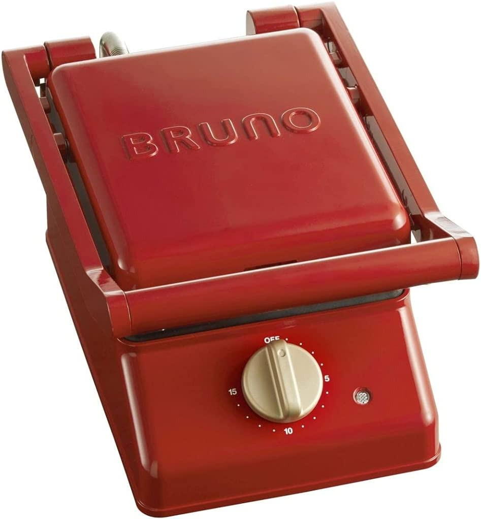 BRUNO ブルーノ グリルサンドメーカー BOE083-RD レッド ブルーノ ホットサンドメーカ ...