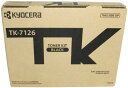 新品 京セラ TK-7126 kyocera トナー カートリッジ パソコン 周辺機器 PCサプライ 消耗品 プリンター メーカー 純正 送料無料 0632983051498 TASKalfa 4012i / 3212i