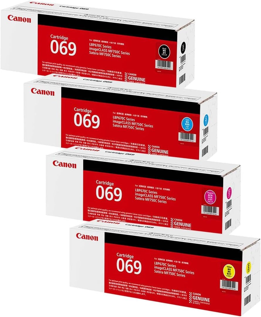  Canon CRG-069 4 å Υ CRG-069BLK CRG-069CYN CRG-069MAG CRG-069YEL ȥʡ ȥå ѥ յ PCץ饤  ץ󥿡 ᡼  ̵ LBP674C LBP672C LBP671C MF755Cdw MF753Cdw MF751Cdw