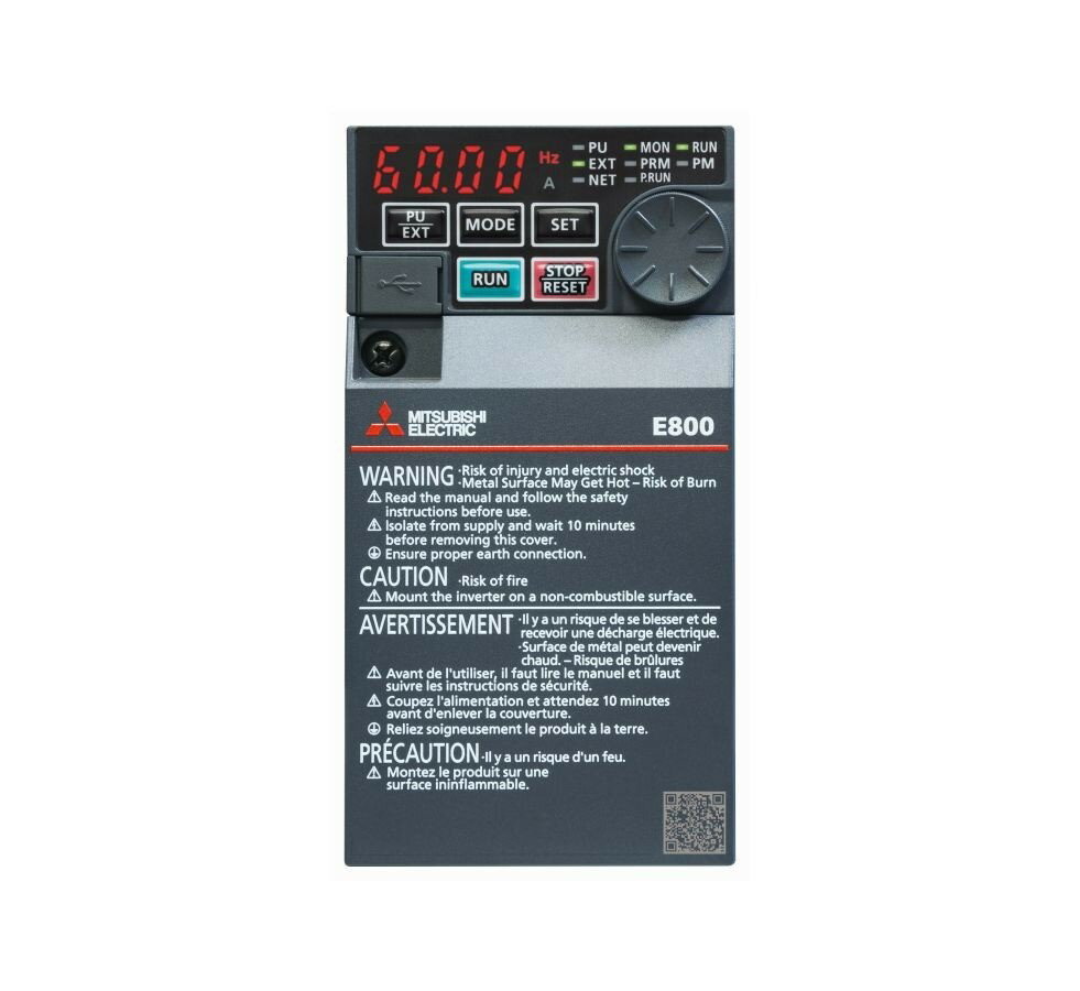 Rakuten - 新品 三菱電機 小型 コンパクト インバータ FR-E820-0.75K-1 FREQROL-800シリーズ インバータ本体 3相 三相 3PH ( 200V - 240V ) 50Hz / 60Hz 1ACA04 MA232K03 花 ガーデン DIY 木材 建築資材 設備 送料無料