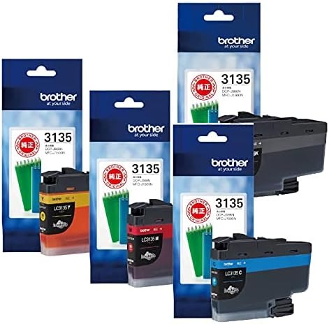 訳あり 新品 brother LC3135 / 4色 セット 初期動作保証 推奨期限2024年1月 ブラザー 超 大容量 インク カートリッジ パソコン 周辺機...