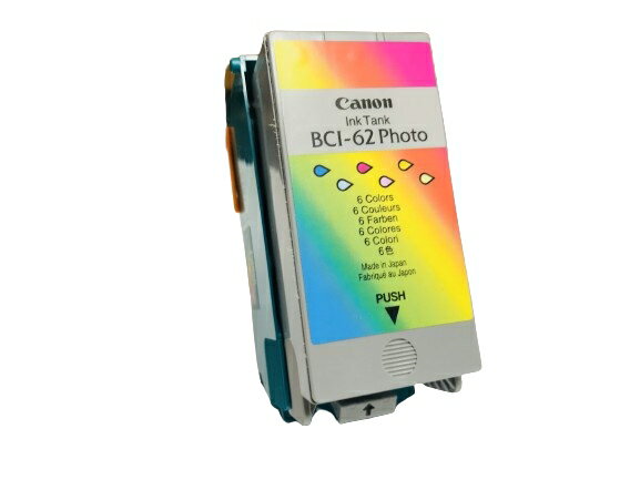 訳あり 新品 Canon BCI-62 カラー キャノン ヘッドインク 一体型 カートリッジ パソコン 周辺機器 PCサプライ 消耗品 プリンター メーカー 純...