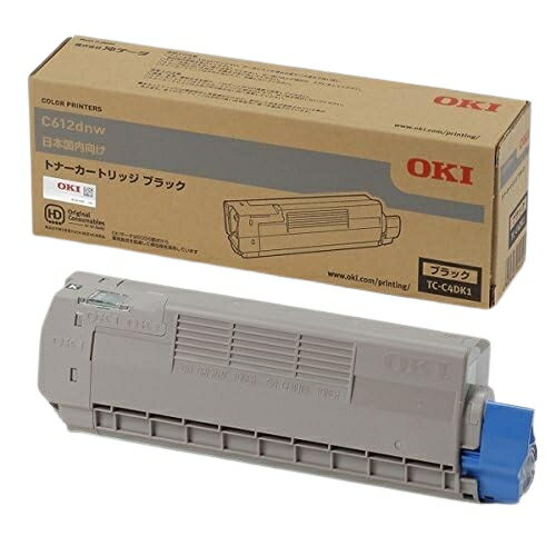 乐天商城 - 新品 OKI TC-C4DK1 ブラック オキ トナー カートリッジ パソコン 周辺機器 PCサプライ 消耗品 プリンター メーカー 純正 送料無料 4949443214505 COREFIDO2 C612dnw